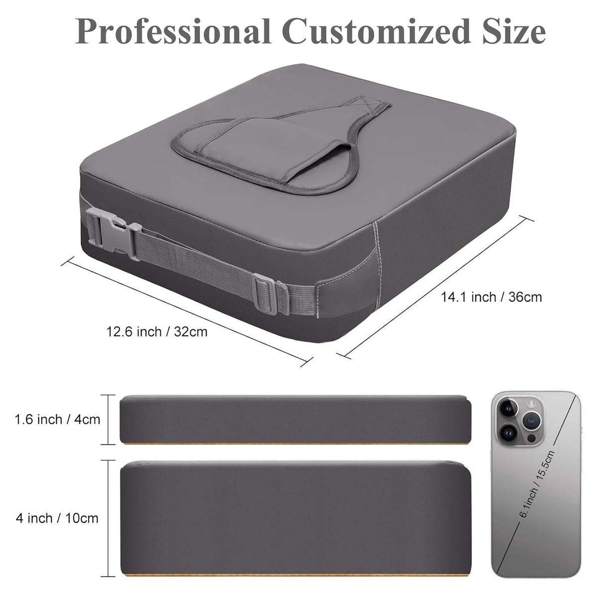 Adjustable Children Booster Seat Cushion - Nugentra