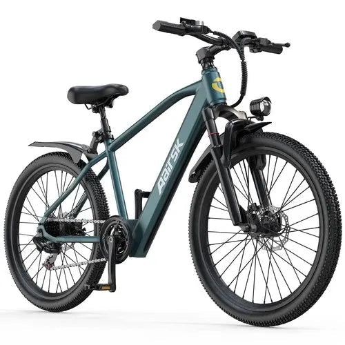 Electric Bike for Adults, 26'' 748W Motor Ebike, 50 Miles 25MPH E Mountain Bike - Nugentra