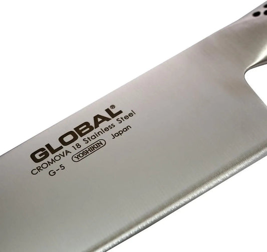 GLOBAL Vegetable Knife Kitchen Nakiri 180mm 7 in Stainless Steel G-5 JAPAN NEW - Nugentra