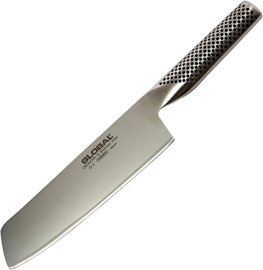 GLOBAL Vegetable Knife Kitchen Nakiri 180mm 7 in Stainless Steel G-5 JAPAN NEW - Nugentra
