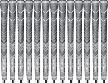 Golf Pride MCC Plus4 Gray Standard Grip - Set of 13 - #1 Hybrid Grip in Golf! - Nugentra