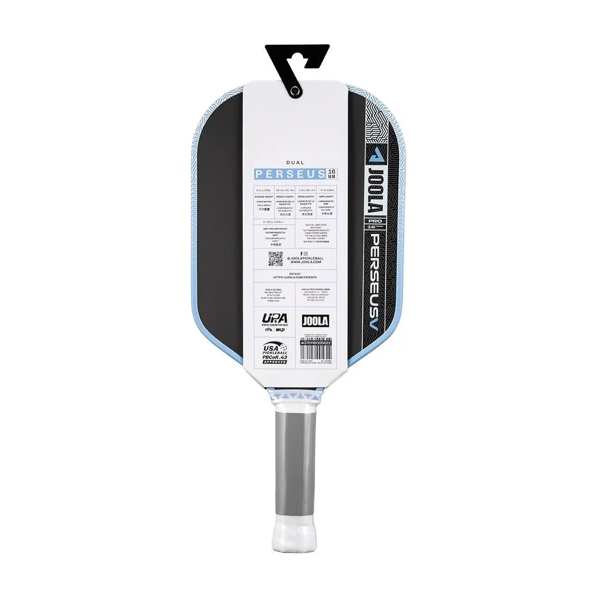 JOOLA Perseus Pro V Simone Jardim 16mm Pickleball Paddle USA New - Nugentra