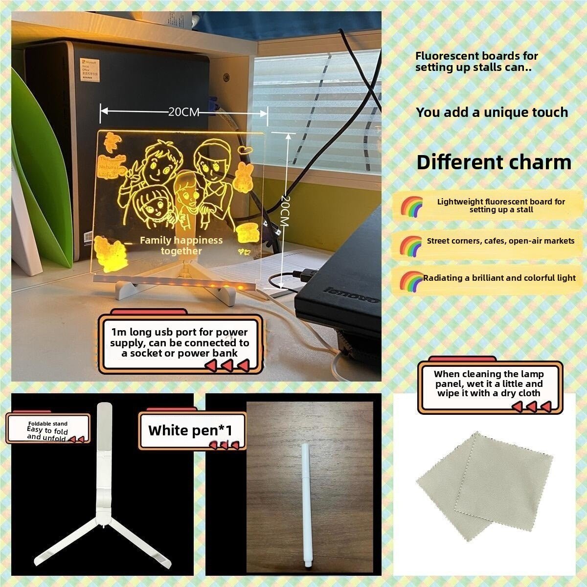 LED drawing board - Nugentra