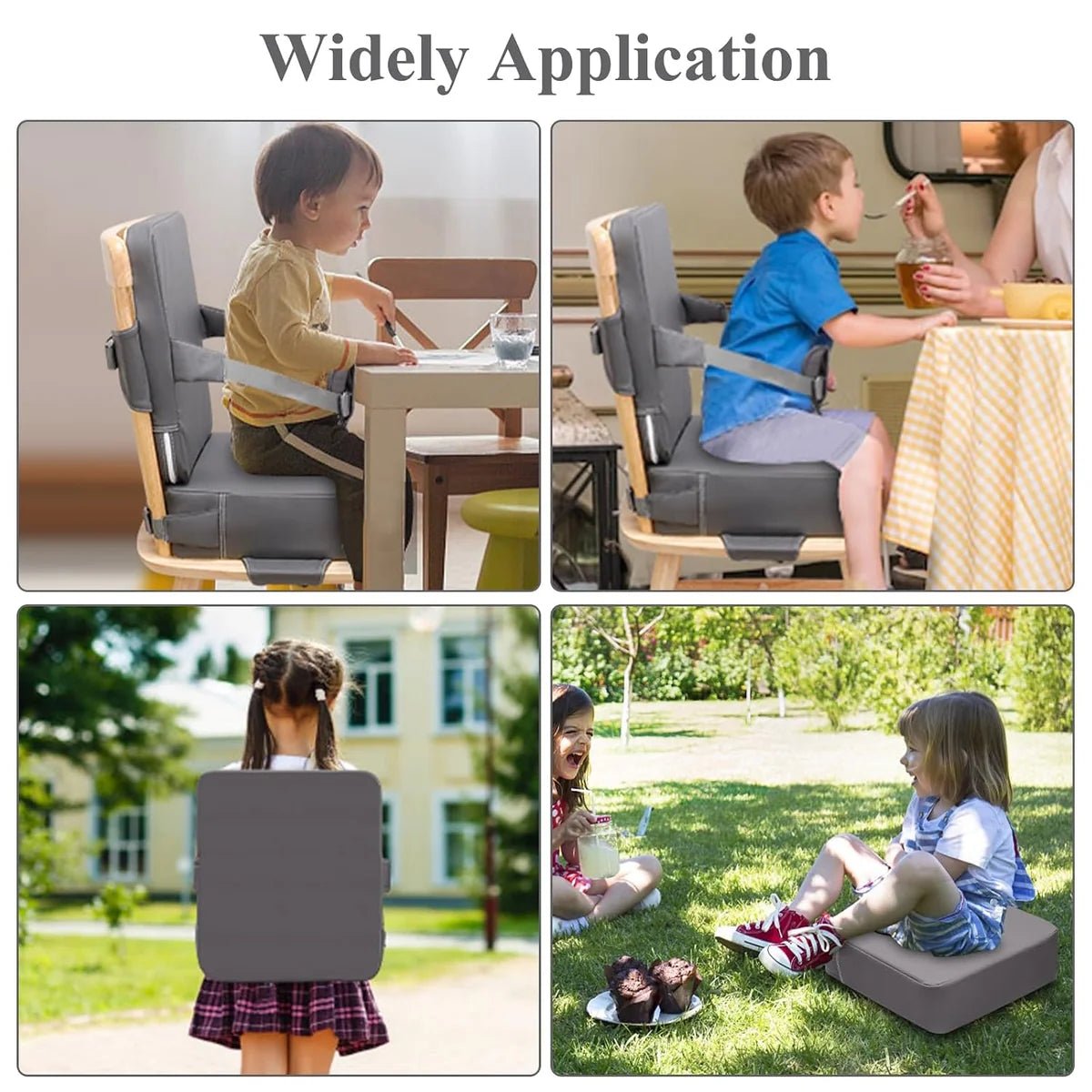 Nugentra™ Adjustable Children Booster Seat Cushion - Nugentra
