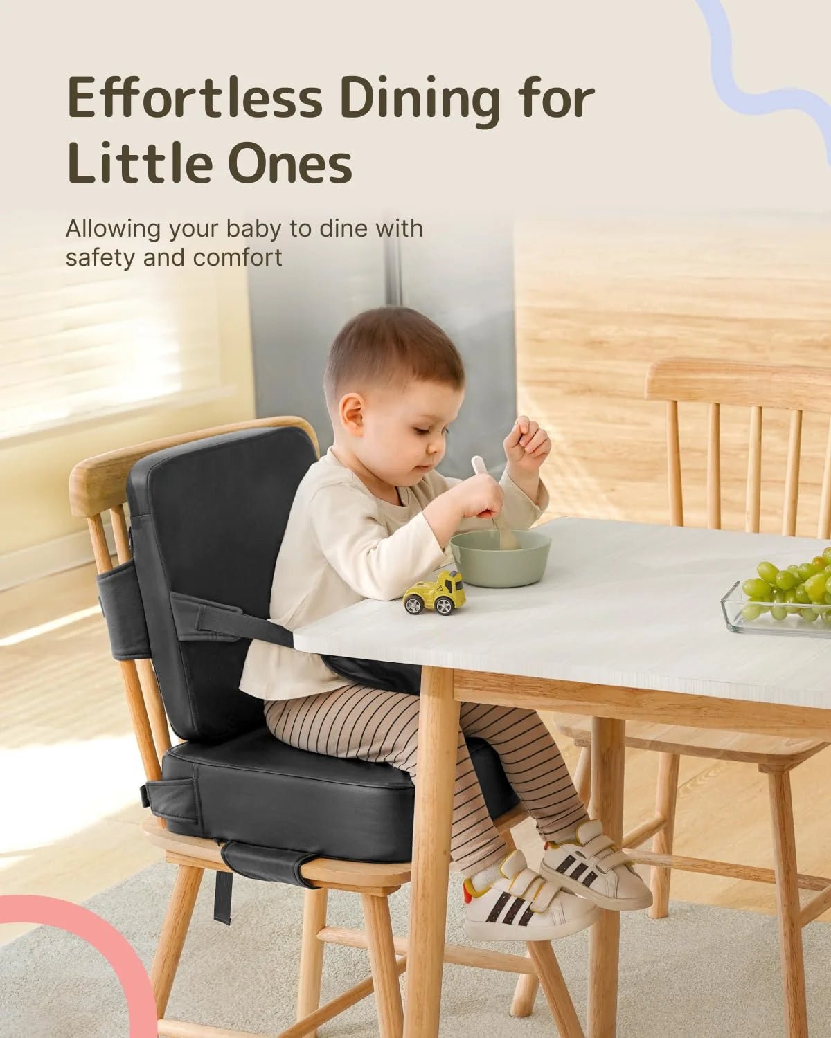 Nugentra™ Adjustable Children Booster Seat Cushion - Nugentra