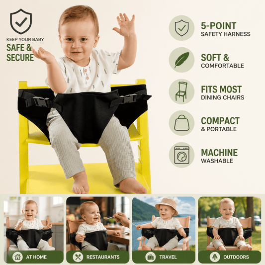 Nugentra™ Adjustable Portable High Chair - Nugentra