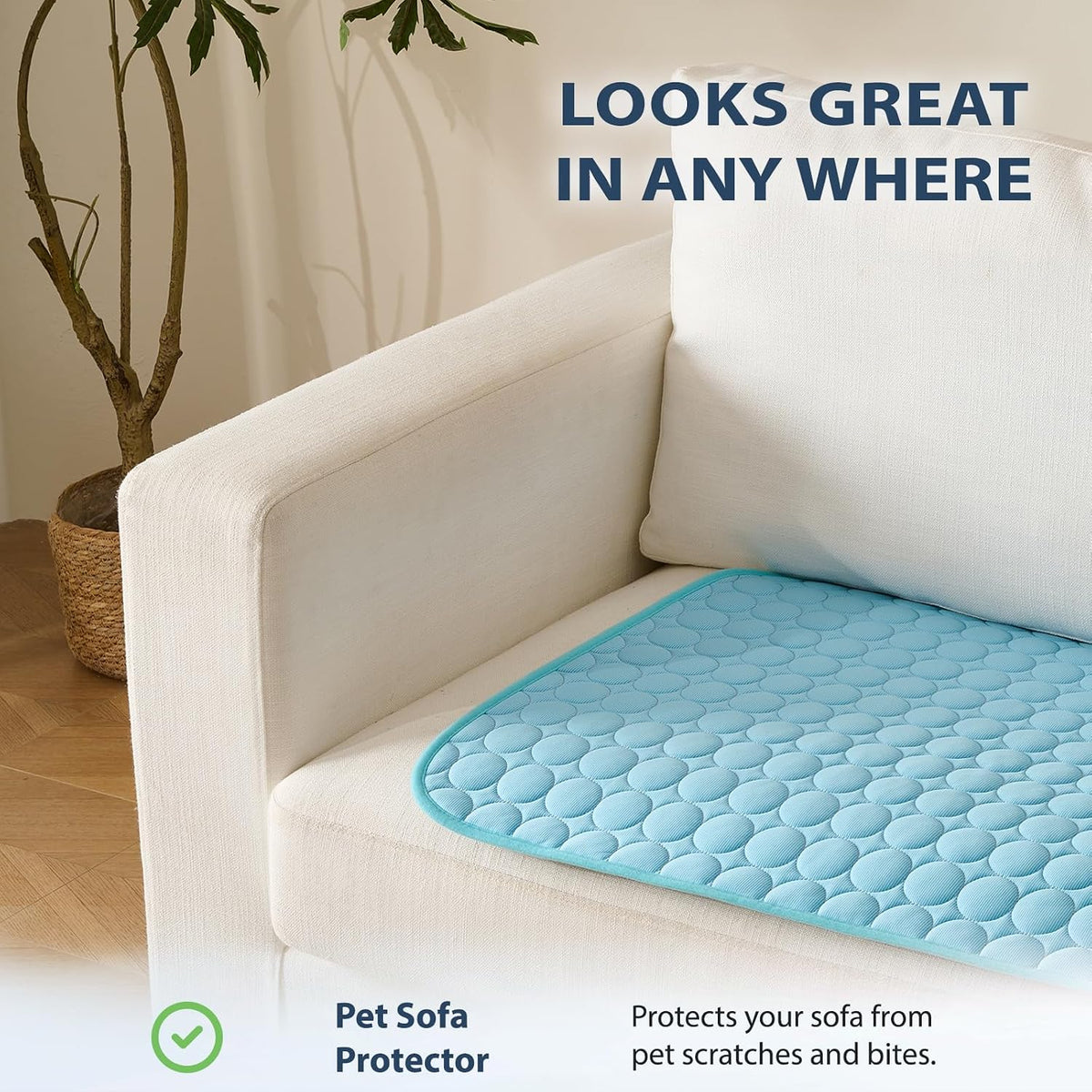 Nugentra™ Pet Cooling Mat – Self-Cooling Dog & Cat Mat - Nugentra