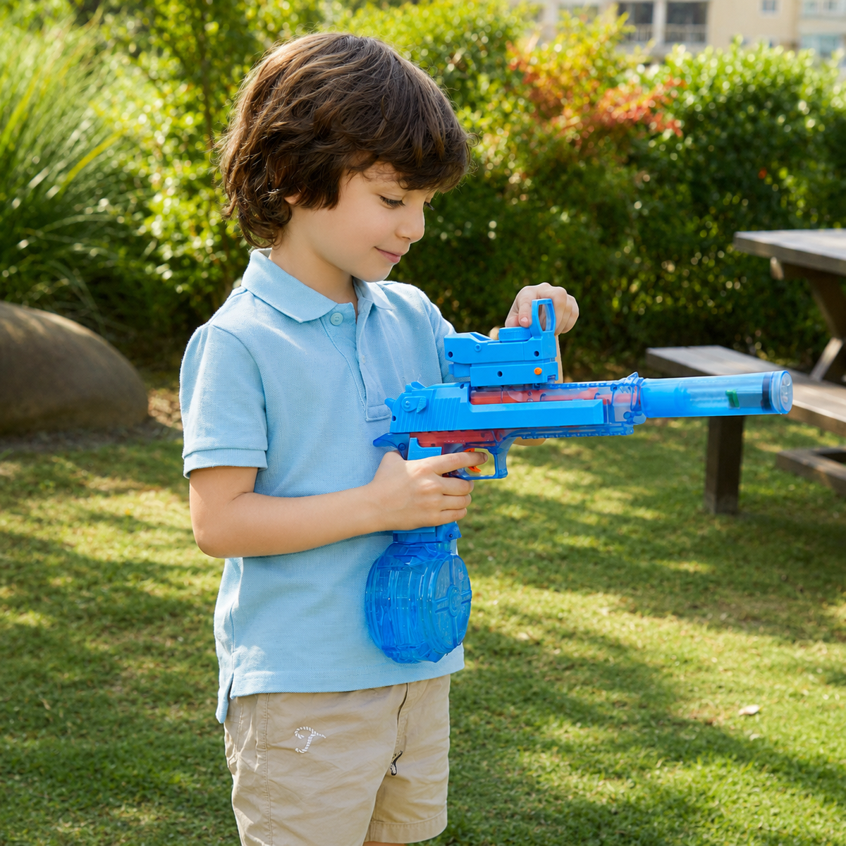 Family Enjoying Nugentra Water Blaster
