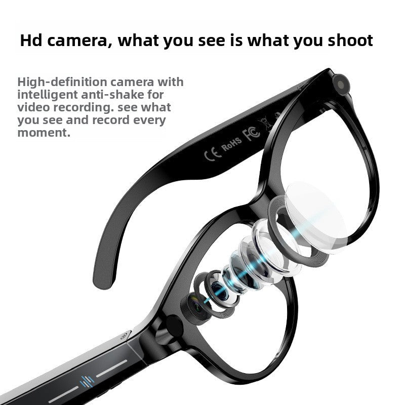 Nugentra™ Smart AI Translation Glasses with Touch Control and HD Camera - Nugentra