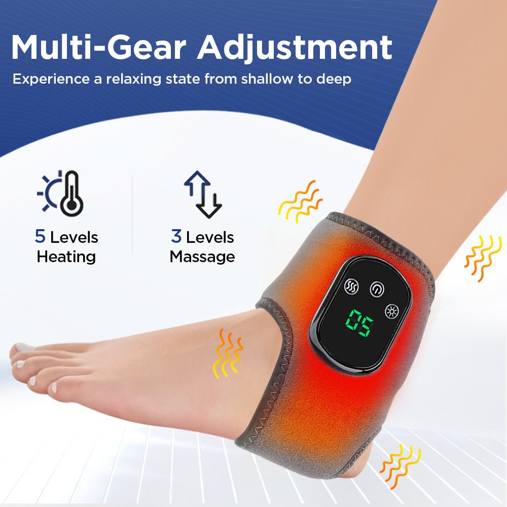 Rechargeable Ankle Heat Therapy Massager - Nugentra