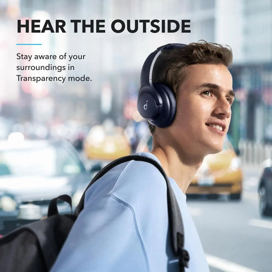 Soundcore Q20i Wireless Over-Ear Headphones Hybrid ANC Hi-Res Audio Bass|Refurb - Nugentra