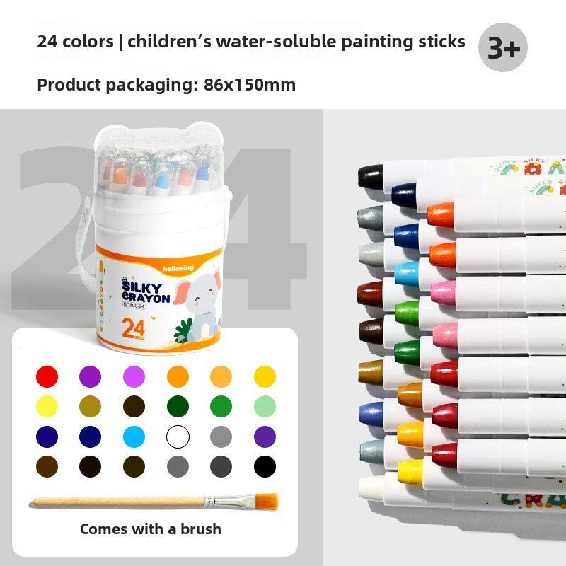 Washable Crayons Oil Pastels - Nugentra